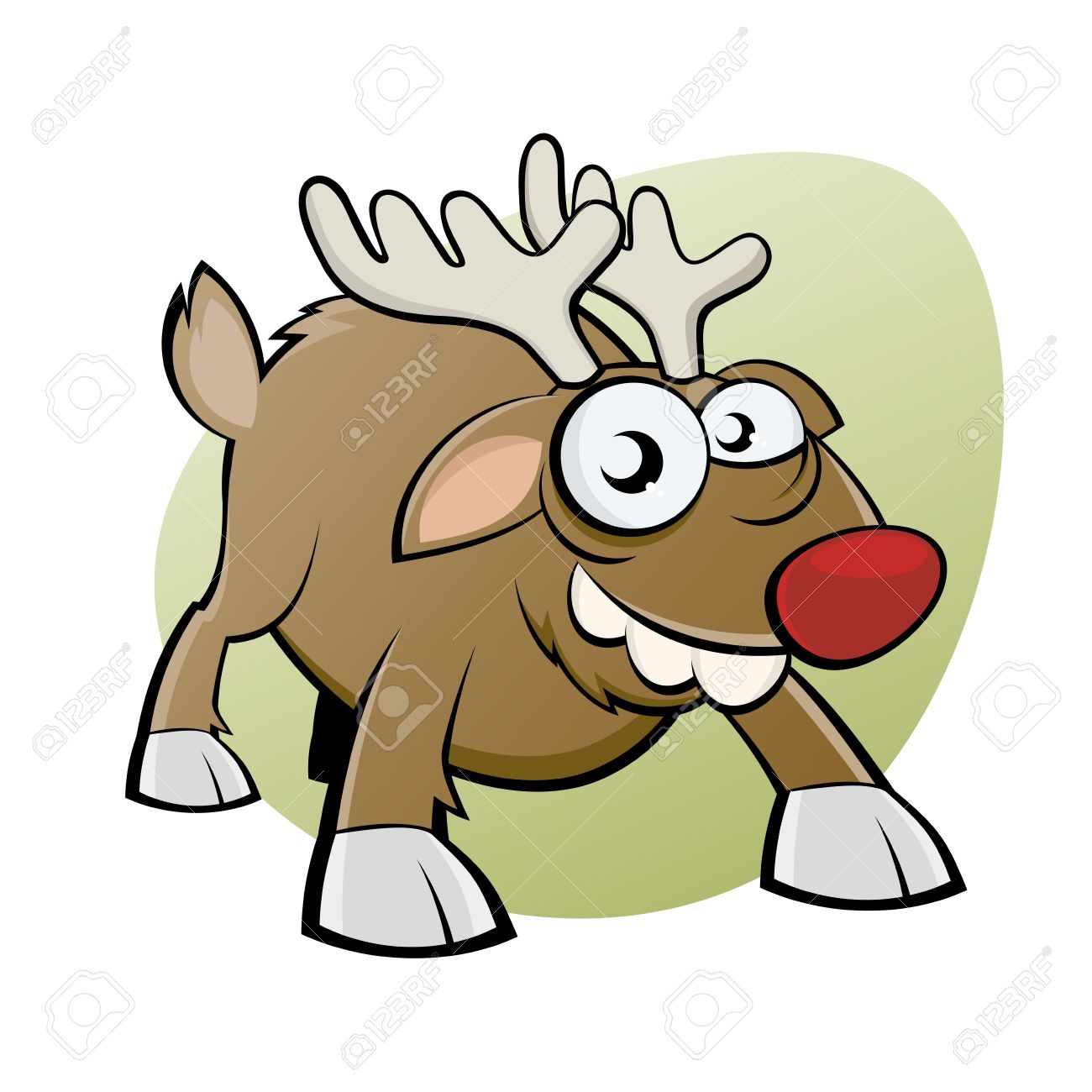 1300x1300 Reindeer Clipart Funny