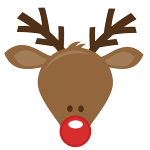 300x300 Rudolph Head Clipart Free Clip Art Images