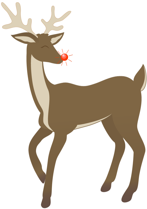 600x851 Top 87 Reindeer Clip Art