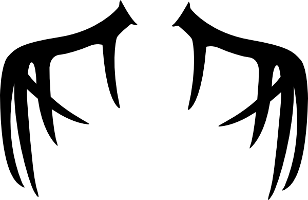 600x389 Antler Clip Art