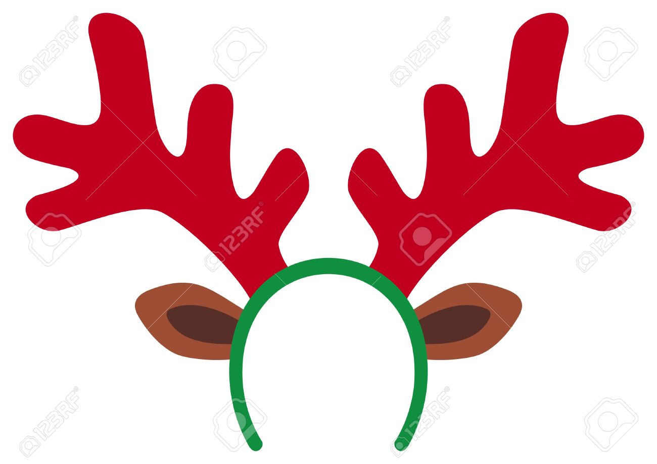 1300x919 Reindeer Clipart Headband