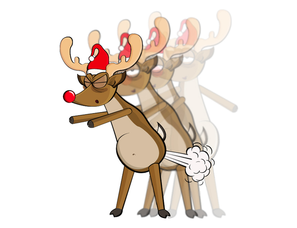 600x462 Drunk Reindeer
