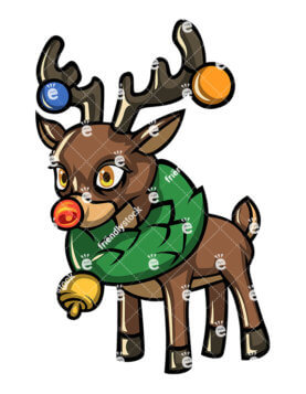 277x357 Two Children Sitting On Santa's Lap Cartoon Vector Clipart