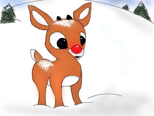 600x450 Clipart Of Rudolph The Red Nosed Reindeer 101 Clip Art