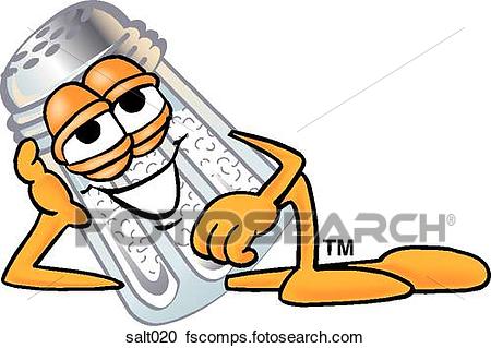 450x319 Clipart Of Salt Relaxing Salt020
