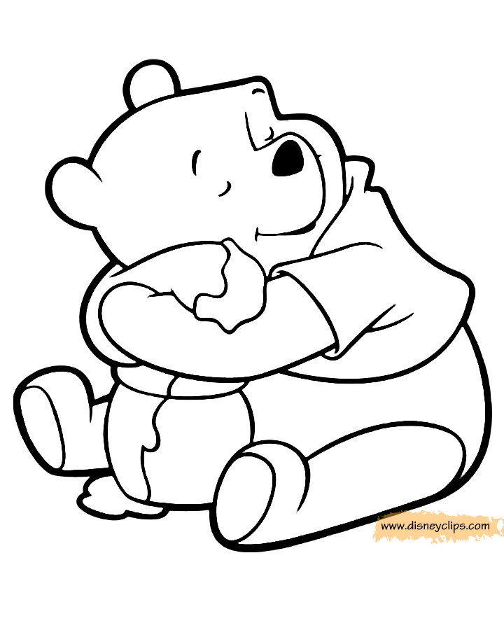 720x920 Winnie The Pooh Printable Coloring Pages Disney Coloring Book