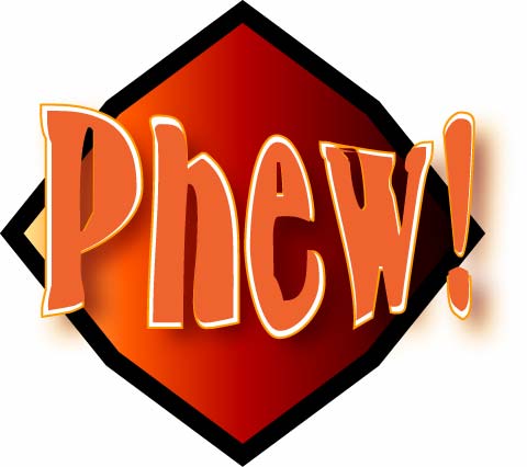 480x426 Free Text Clip Art Phew!