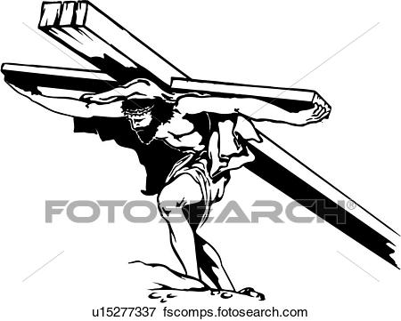 450x361 Clip Art Of Illustration, Lineart, Faith, Religion, Christian