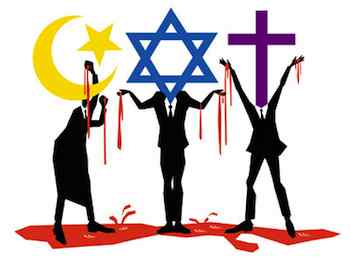 350x261 All The Religions Have Blood Stained In Their Hand Politics