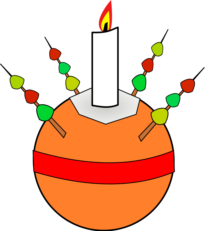 710x800 Free Christingle Clip Art