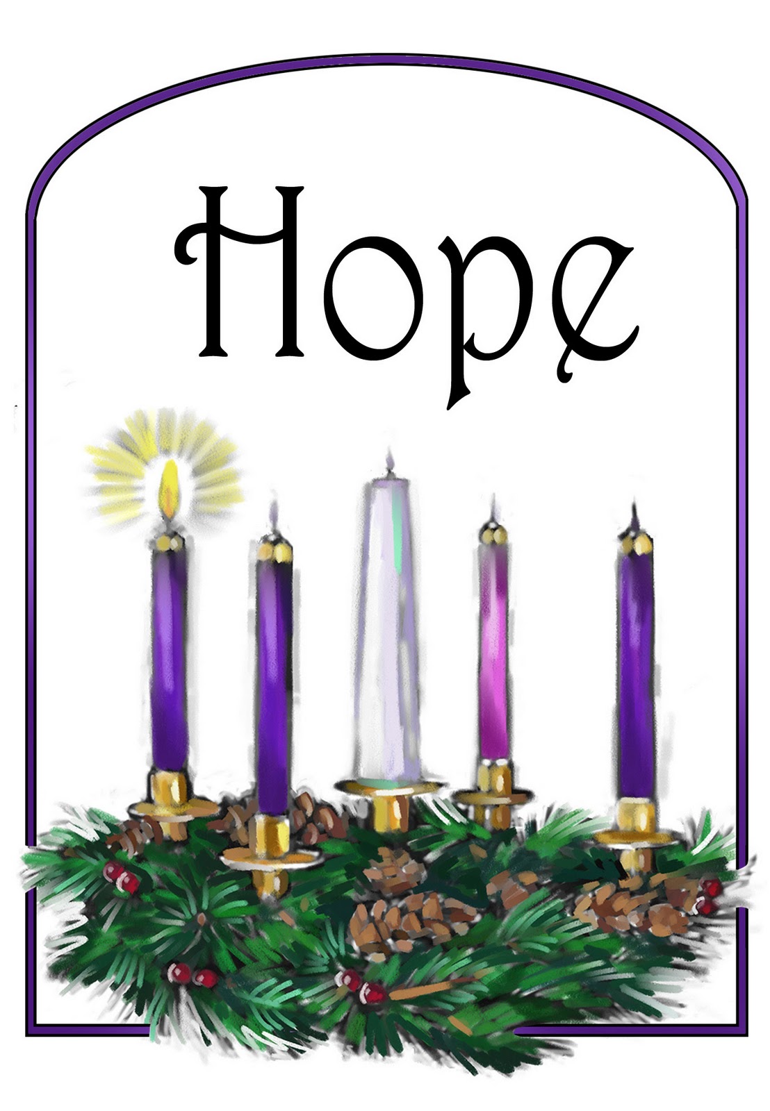 1108x1600 Religious Advent Clipart Free Images