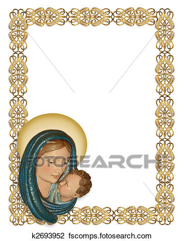360x470 Stock Illustration Of Christmas Nativity Religious K1348457