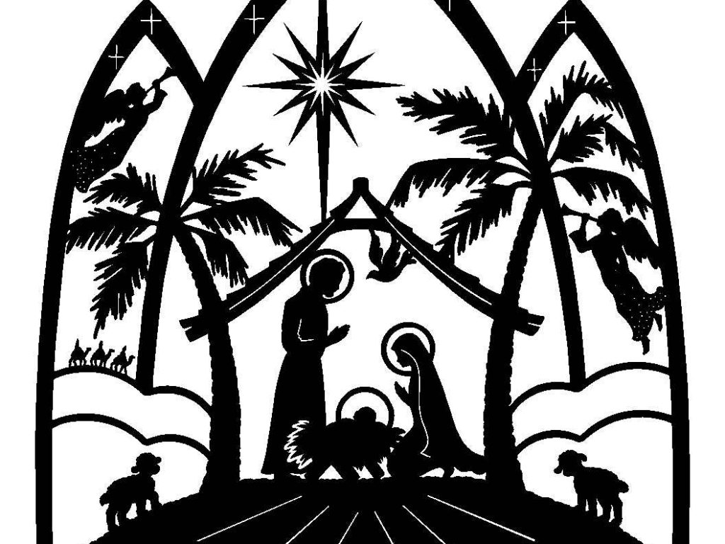 1024x768 Sensational Design Christian Christmas Clip Art Religious Clipart