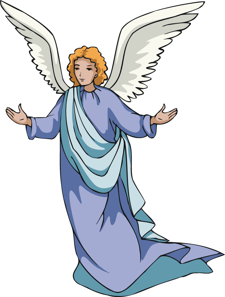 748x986 Religious Angel Clipart