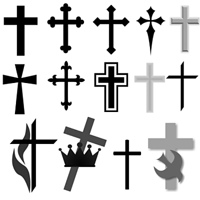 400x400 Free Christian Cross Symbols Clip Art