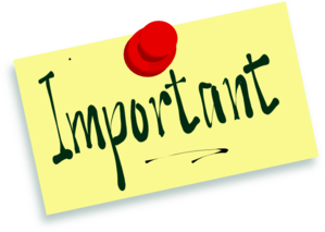 299x213 Important Post It Clip Art