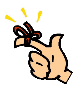 267x300 Remember Finger Clip Art