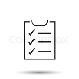 320x320 To Do List Icon. Checklist, Task List Vector Illustration In Flat