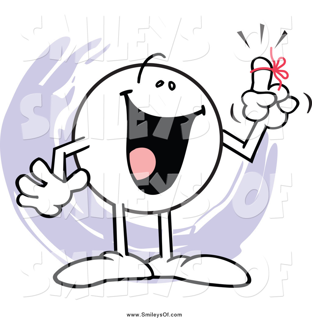 1024x1044 Vector Clipart Of A Moodie Smiley With A Happy Reminder Ribbon By