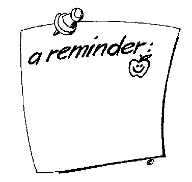377x356 Moving Clipart Reminder