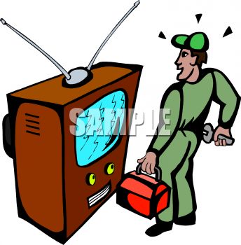 344x350 Tv Repairman