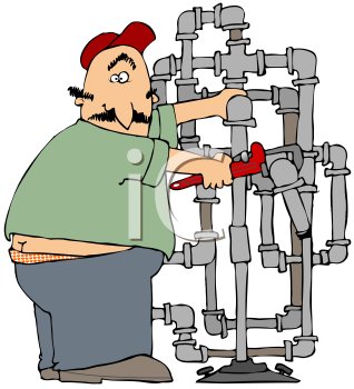 318x350 Awesome Cartoon Plumber Royalty Free Repairman Clip Art