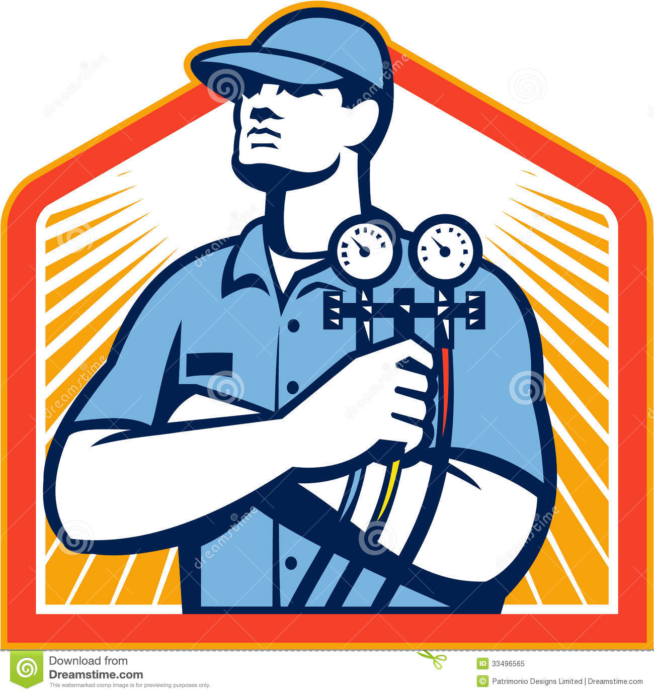 1300x1382 Air Conditioner Repair Clipart