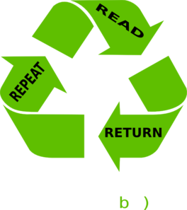 264x297 Read Return Repeat Clip Art