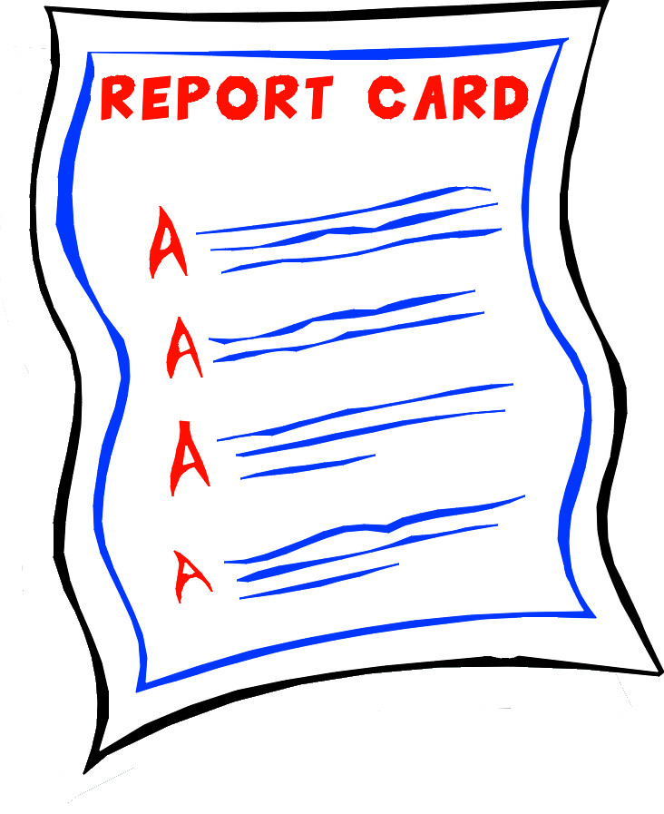 732x897 Report Card Clip Art