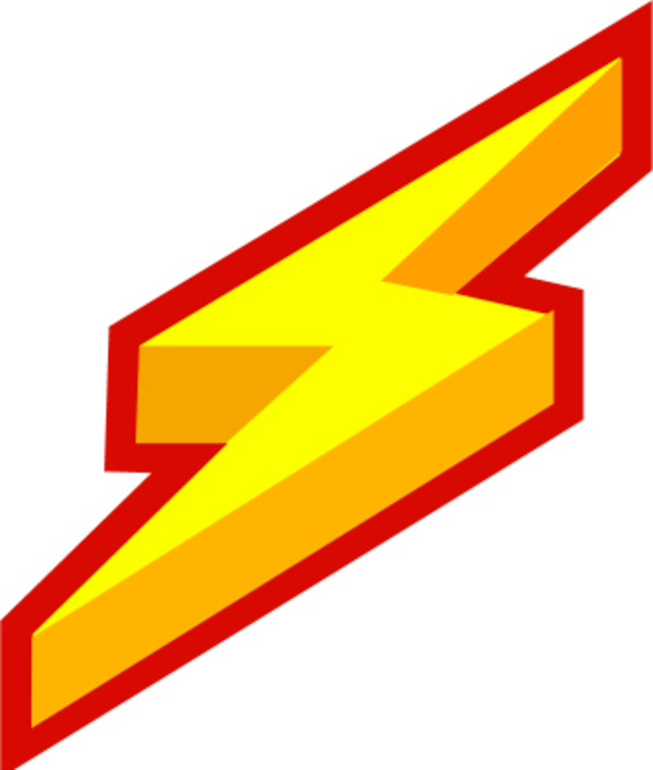 600x707 Lightning Clipart