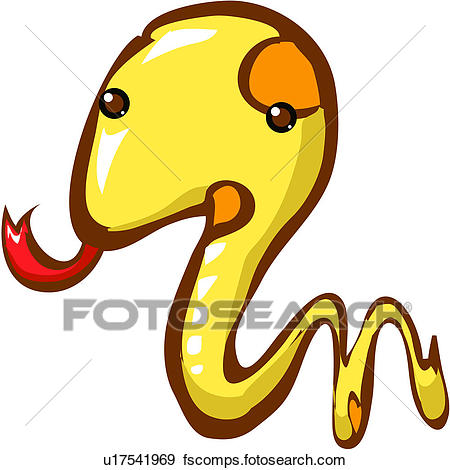 450x470 Clip Art Of Fortune, Vertebrate, Snake, Reptiles, Reptile, Zodiac