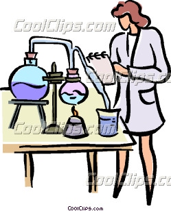 249x308 Female Research Scientist Clip Art