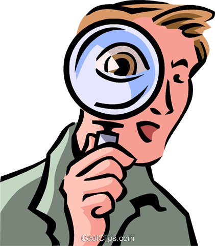 421x480 Investigation And Research Royalty Free Vector Clip Art