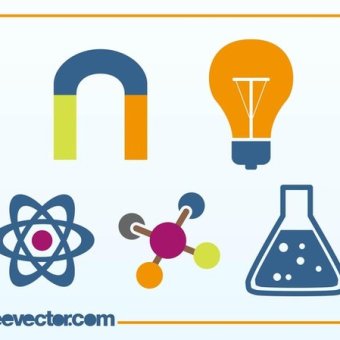 340x340 Science And Research Icons Free Vector 123freevectors