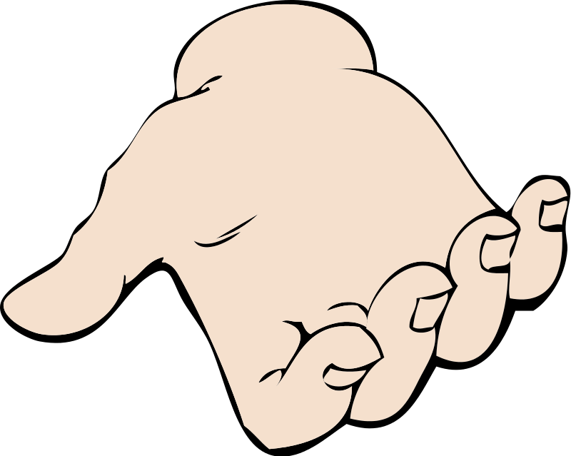 800x639 Open Hands Clipart