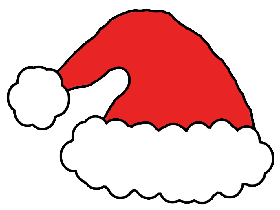 967x726 Santa Hat Clip Art Hats Image 4
