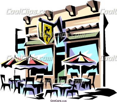 375x328 Restaurant Clip Art