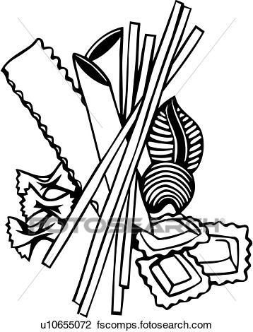 358x470 Clipart Of , Food, Italian, Noodle, Pasta, Restaurant, U10655072