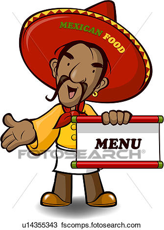 335x470 Drawing Of Mexican, Menu, Mustache, Restaurant, Business, Food