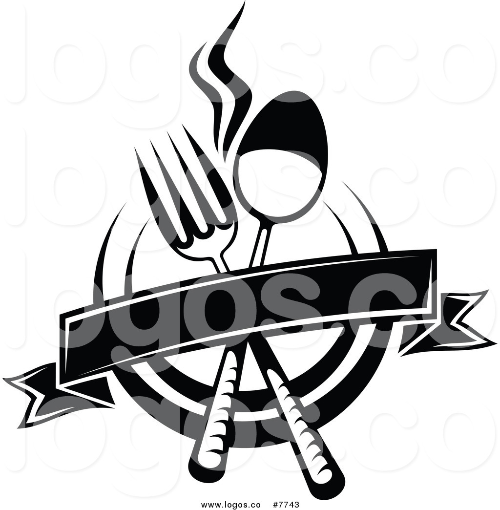 1024x1044 Royalty Free Vector Clipart Restaurant Menu With Silverware Banner