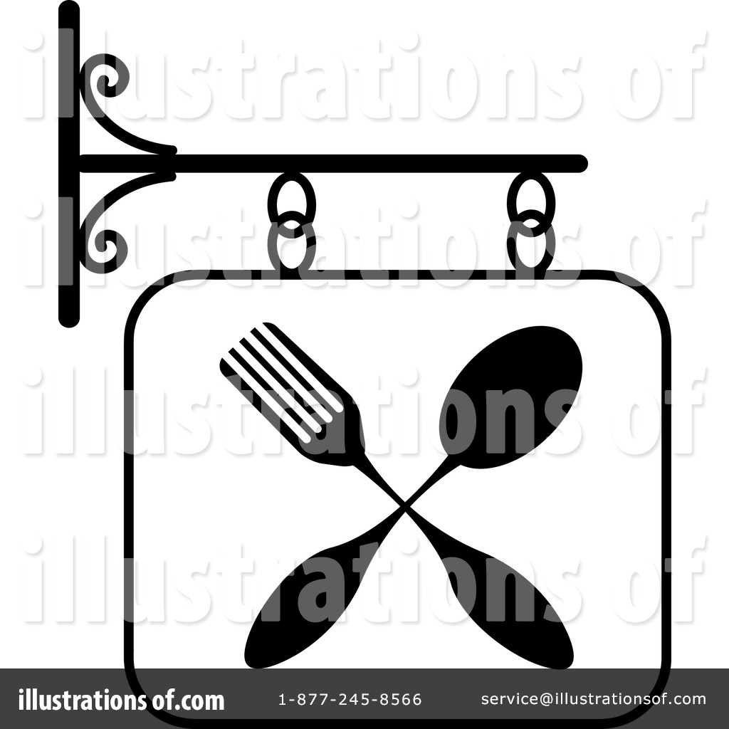 1024x1024 Restaurant Sign Clipart