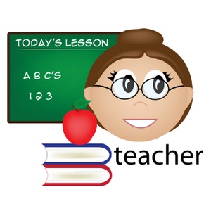 300x300 Teacher Clip Art For Resume Free Clipart Images