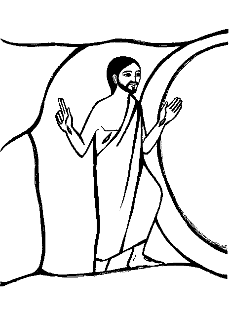 464x640 Resurrected Jesus Clipart