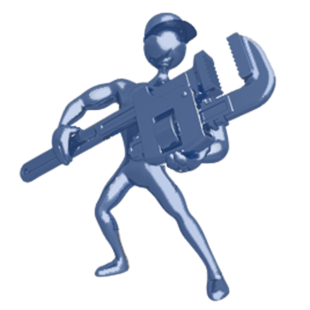 1000x1000 Plumbing Service Clipart