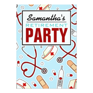 324x324 Nurse Retirement Invitations Amp Announcements Zazzle.co.uk