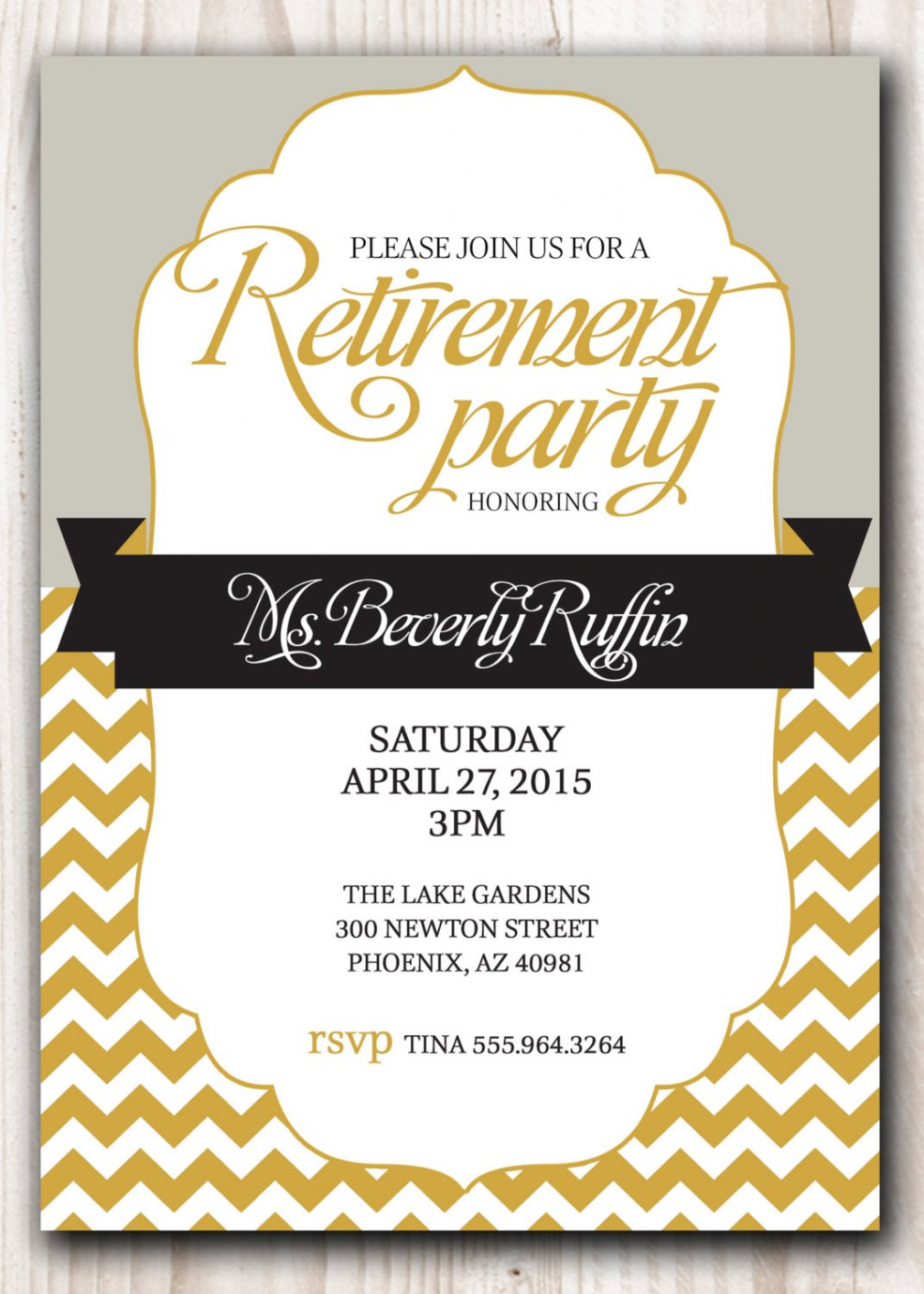985x1380 Retirement Celebration Invitation Template Party Invitations Ideas