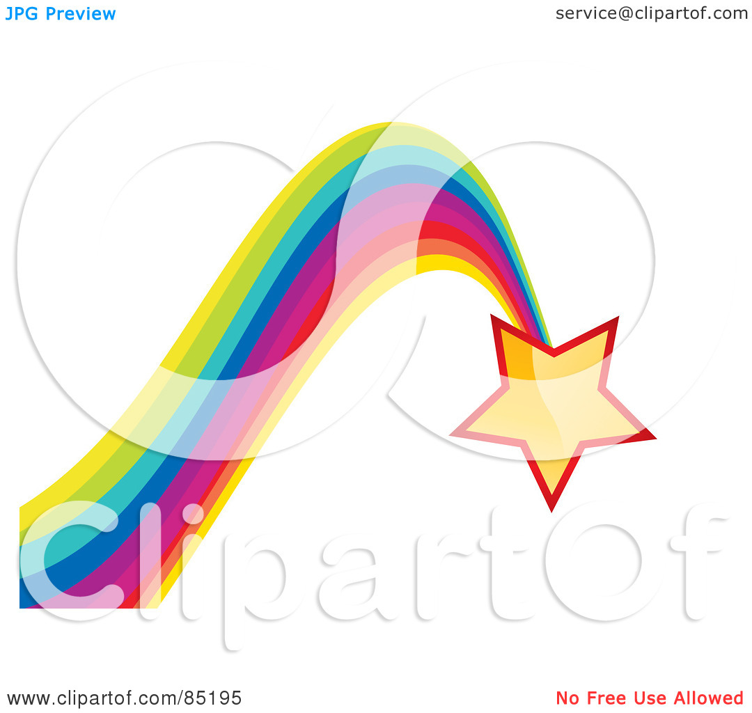1080x1024 Rainbow Star Clipart