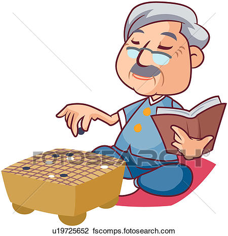 450x466 Clipart Of Retirement, Togetherness, Family, Men, Old People