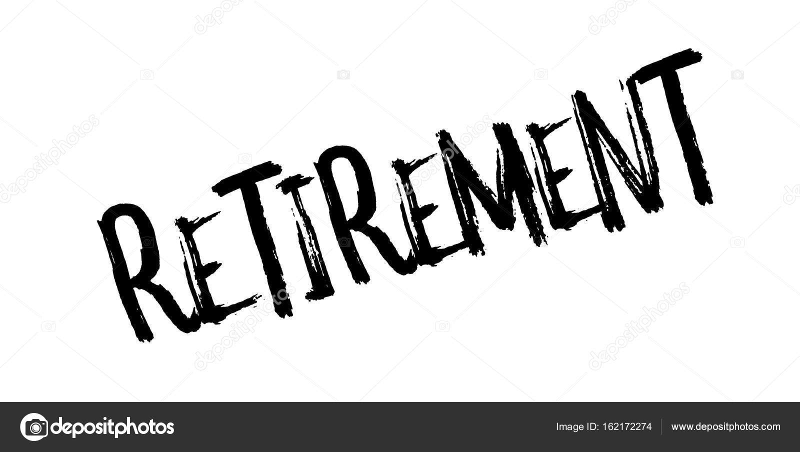 1600x904 Retirement Rubber Stamp Stock Vector Lkeskinen0