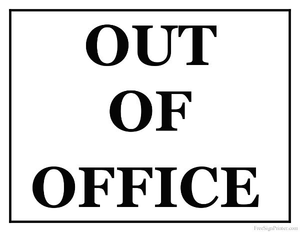 600x464 Free Out Of Office Clipart